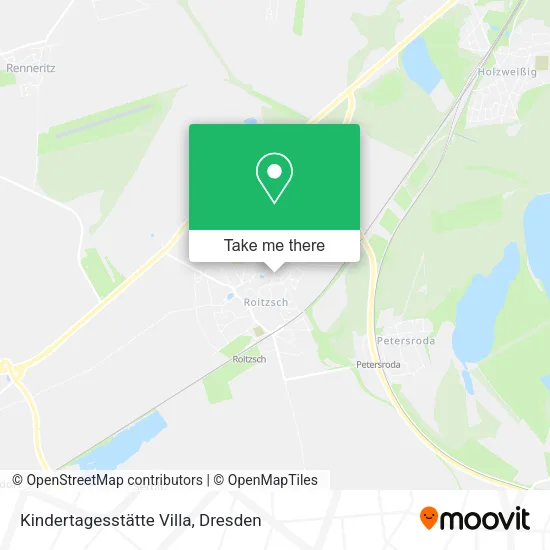 Карта Kindertagesstätte Villa