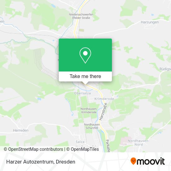 Карта Harzer Autozentrum