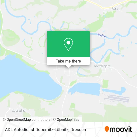Карта ADL Autodienst Döbernitz-Löbnitz