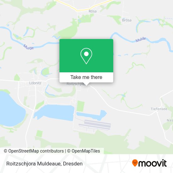 Карта Roitzschjora Muldeaue