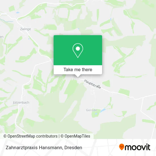 Карта Zahnarztpraxis Hansmann