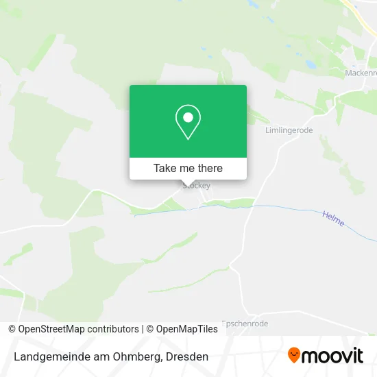 Карта Landgemeinde am Ohmberg
