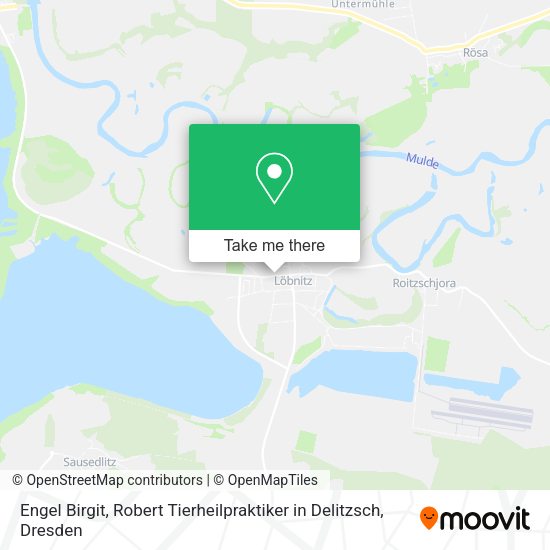 Карта Engel Birgit, Robert Tierheilpraktiker in Delitzsch