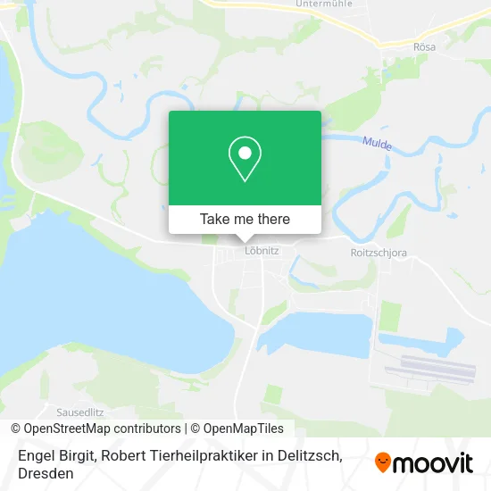 Карта Engel Birgit, Robert Tierheilpraktiker in Delitzsch