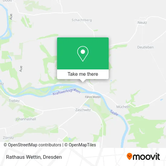 Карта Rathaus Wettin