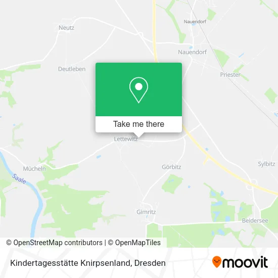 Карта Kindertagesstätte Knirpsenland