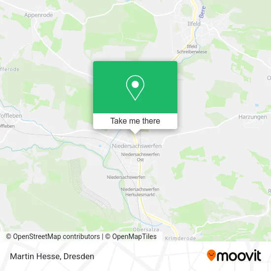 Карта Martin Hesse