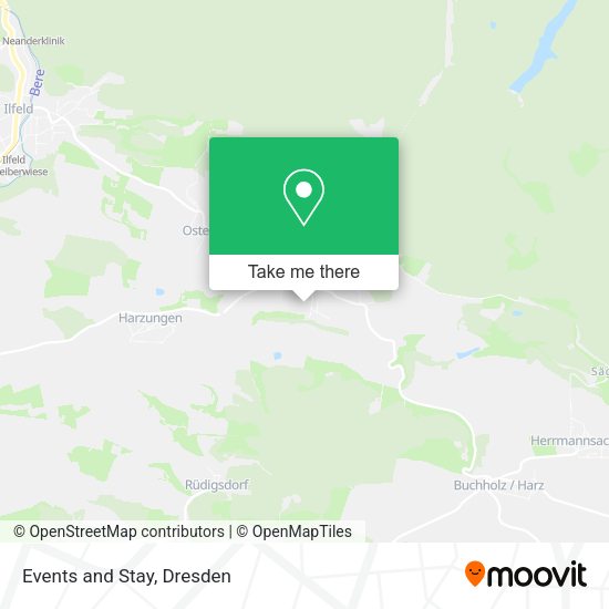 Карта Events and Stay