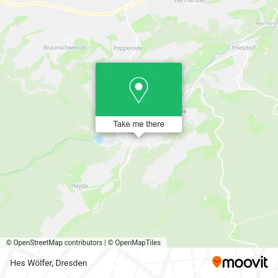 Карта Hes Wölfer