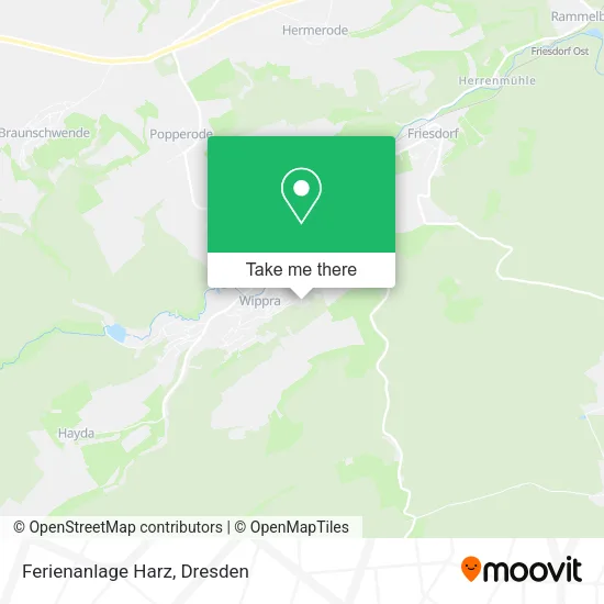 Карта Ferienanlage Harz