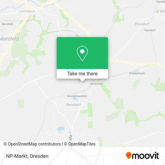 NP-Markt map