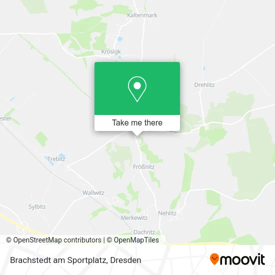 Карта Brachstedt am Sportplatz