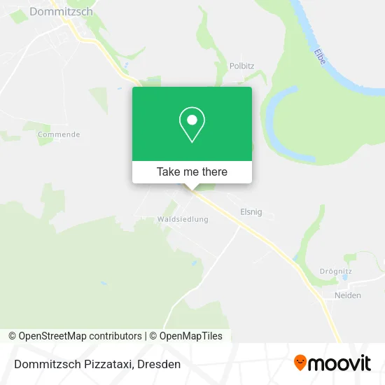 Карта Dommitzsch Pizzataxi