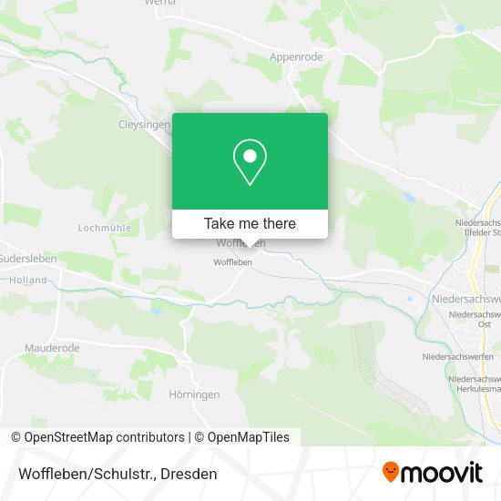 Карта Woffleben/Schulstr.