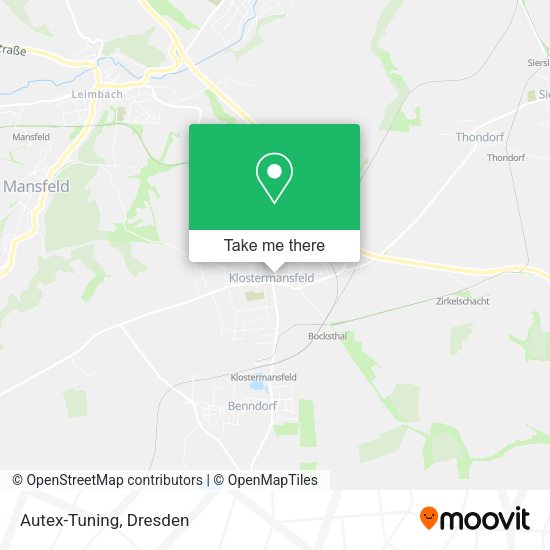 Autex-Tuning map
