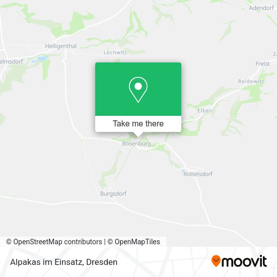 Карта Alpakas im Einsatz