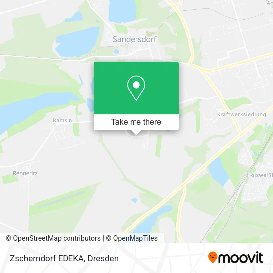 Карта Zscherndorf EDEKA