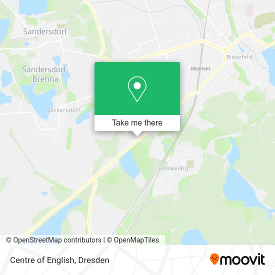 Карта Centre of English