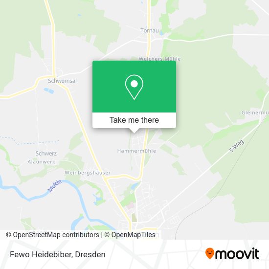 Карта Fewo Heidebiber