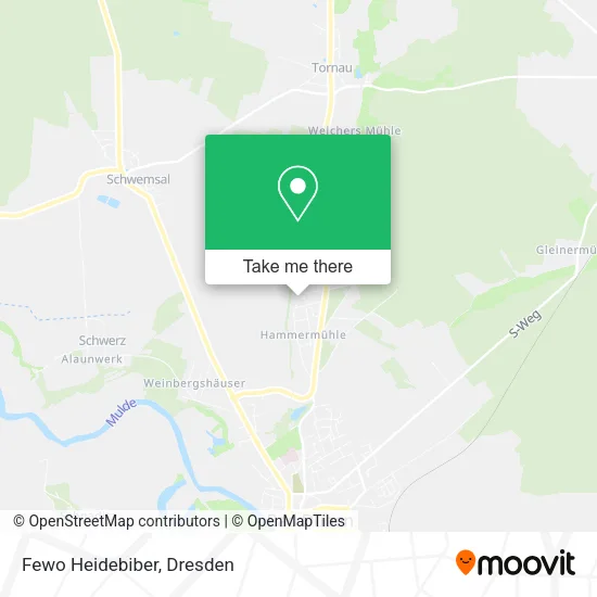 Карта Fewo Heidebiber