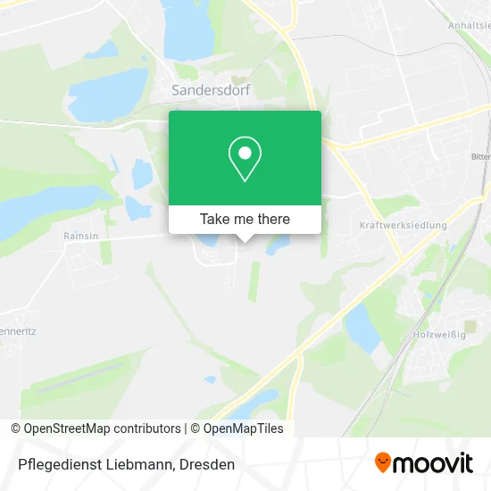 Pflegedienst Liebmann map