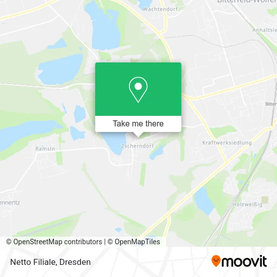 Карта Netto Filiale