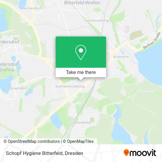 Карта Schopf Hygiene Bitterfeld