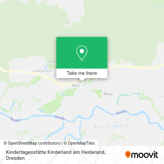 Карта Kindertagesstätte Kinderland am Heiderand