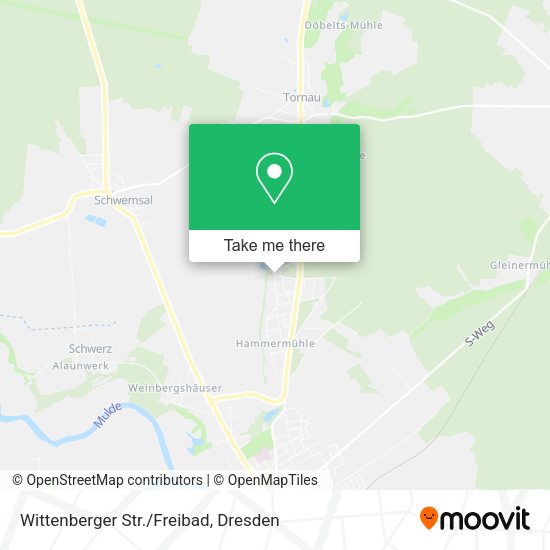Карта Wittenberger Str./Freibad
