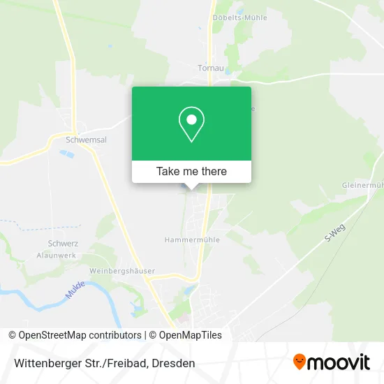 Карта Wittenberger Str./Freibad