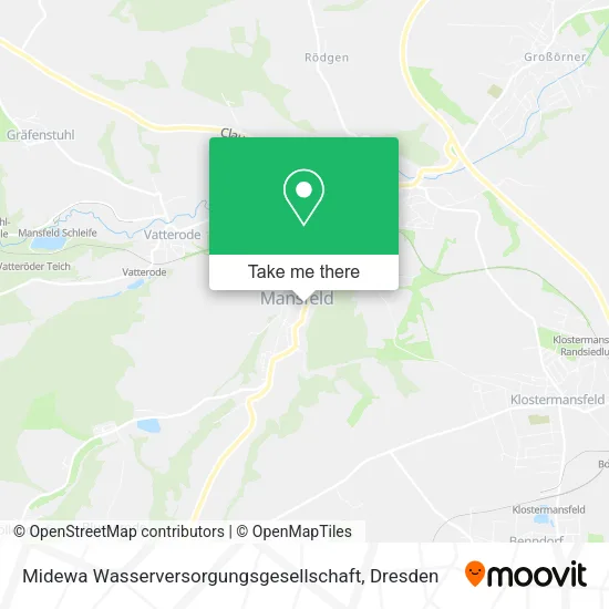 Карта Midewa Wasserversorgungsgesellschaft