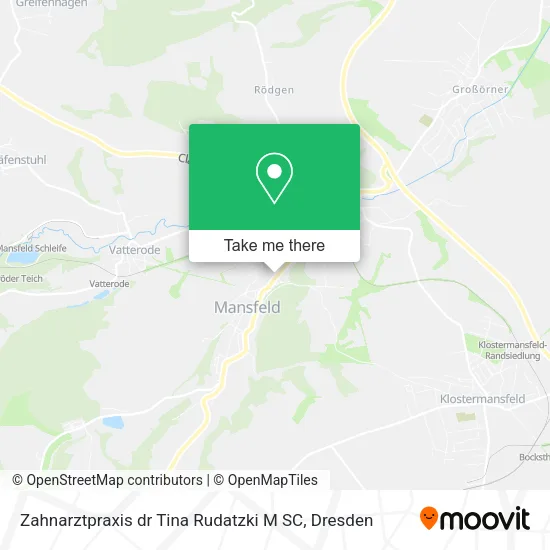 Карта Zahnarztpraxis dr Tina Rudatzki M SC
