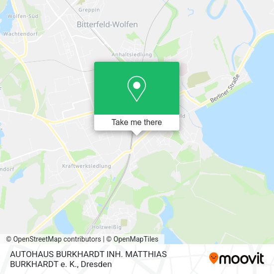 Карта AUTOHAUS BURKHARDT INH. MATTHIAS BURKHARDT e. K.
