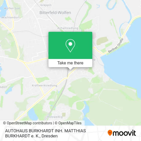 Карта AUTOHAUS BURKHARDT INH. MATTHIAS BURKHARDT e. K.