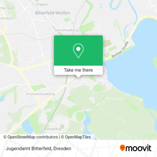 Карта Jugendamt Bitterfeld