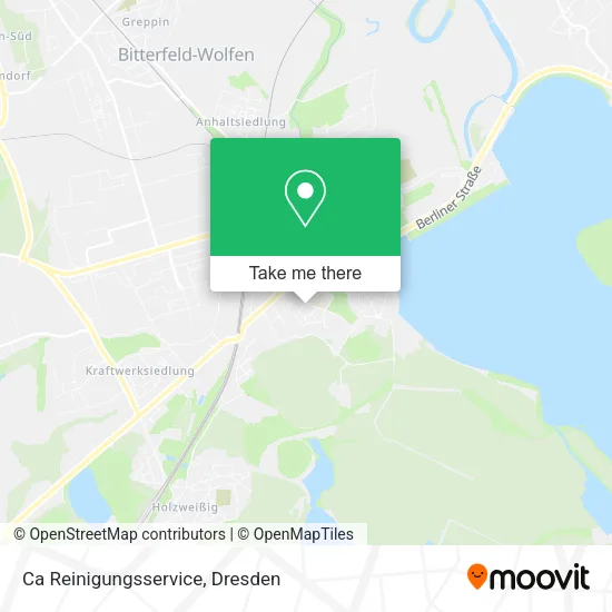 Карта Ca Reinigungsservice