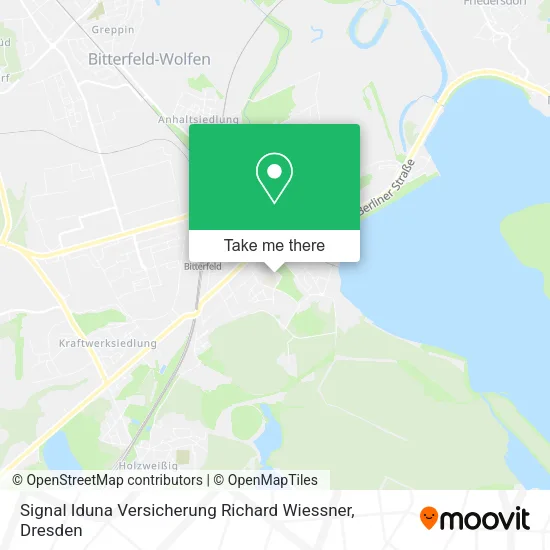 Карта Signal Iduna Versicherung Richard Wiessner