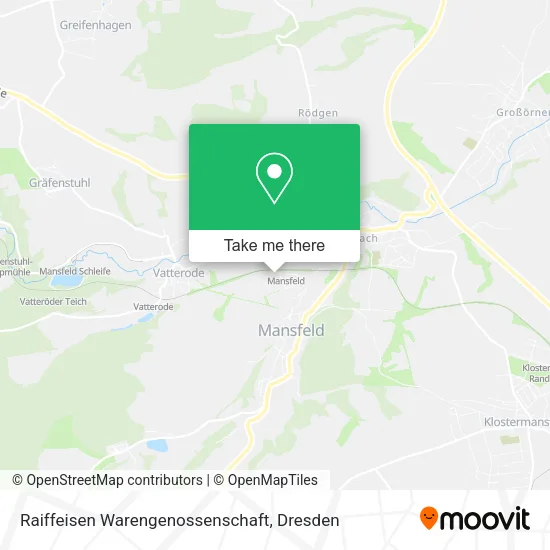 Карта Raiffeisen Warengenossenschaft
