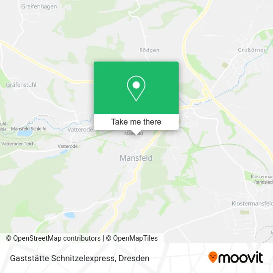 Карта Gaststätte Schnitzelexpress