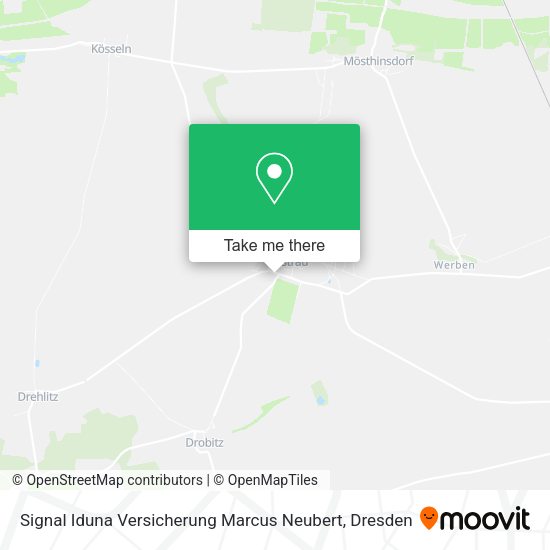 Карта Signal Iduna Versicherung Marcus Neubert