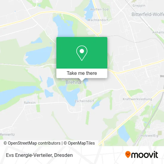 Карта Evs Energie-Verteiler