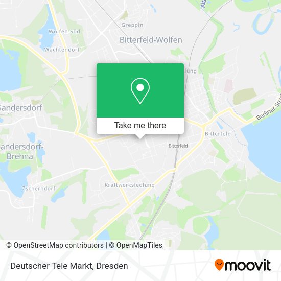 Карта Deutscher Tele Markt