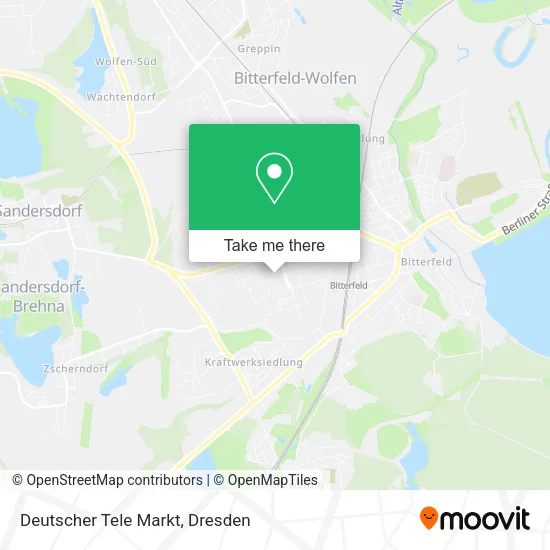 Карта Deutscher Tele Markt