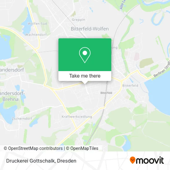 Карта Druckerei Gottschalk