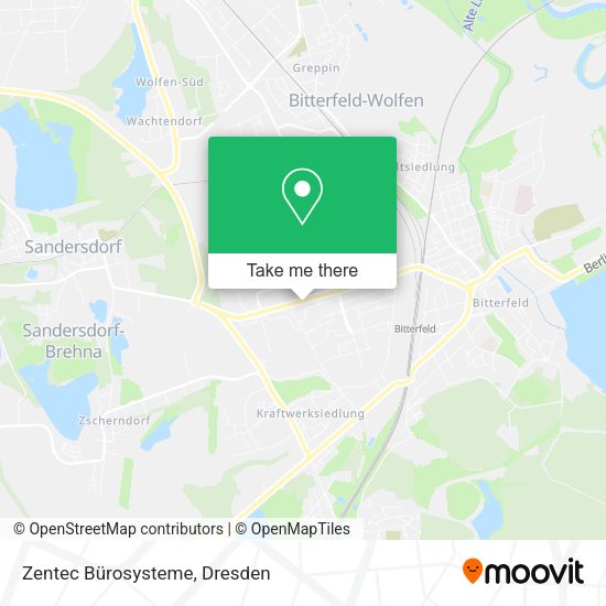 Карта Zentec Bürosysteme