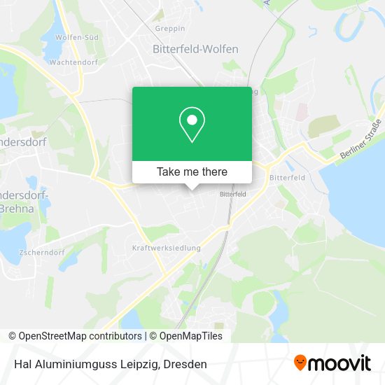 Карта Hal Aluminiumguss Leipzig
