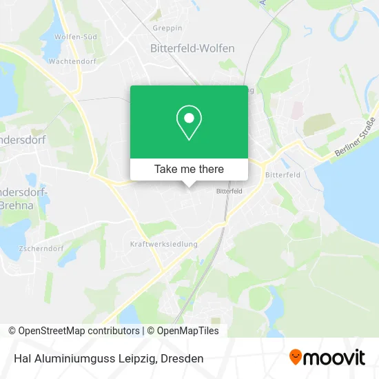 Карта Hal Aluminiumguss Leipzig