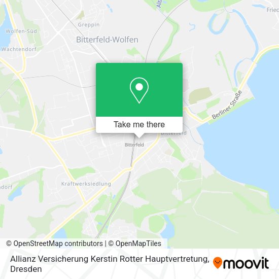Карта Allianz Versicherung Kerstin Rotter Hauptvertretung