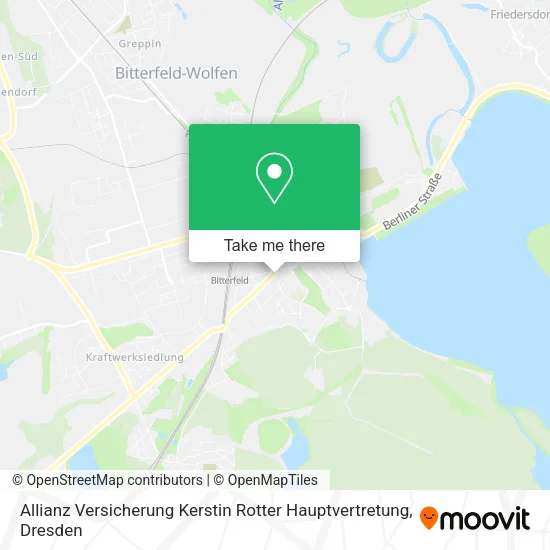 Карта Allianz Versicherung Kerstin Rotter Hauptvertretung