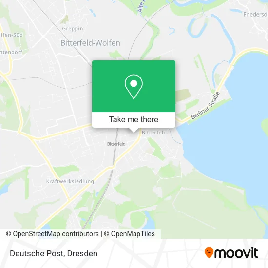 Deutsche Post map